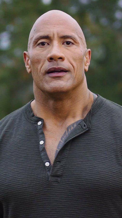 Instagram post by @therock for Acorns. Caption reads: [...] I invested in this financial company @Acorns....