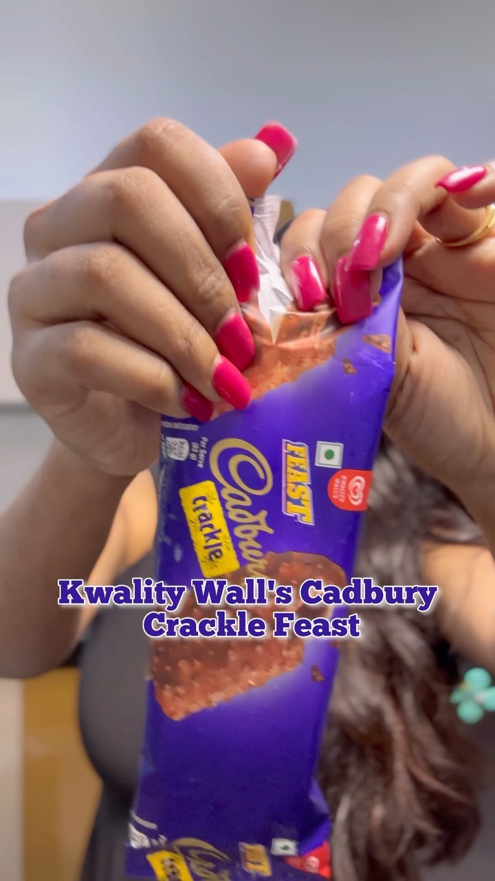 Instagram post by @recipesbypriyanka for Kwality Wall's. Caption reads: #AD
When your fav chocolate meets your fav....