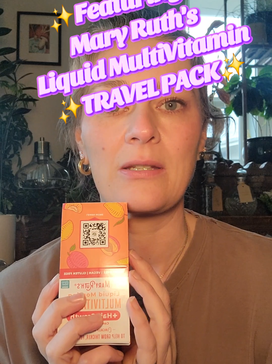 TikTok post by @highesthopesofficial for MaryRuth Organics. Caption reads: @MaryRuth's #womenshealth #liquidmultivitamin....