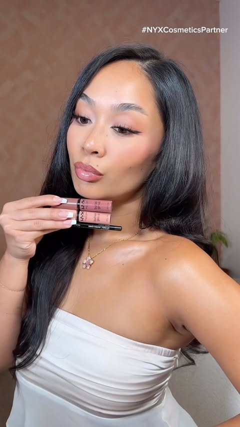 Instagram post by @lea.cayanan for NYX Professional Makeup. Caption reads: #NYXCosmeticsPartner baddies on a budget come to....