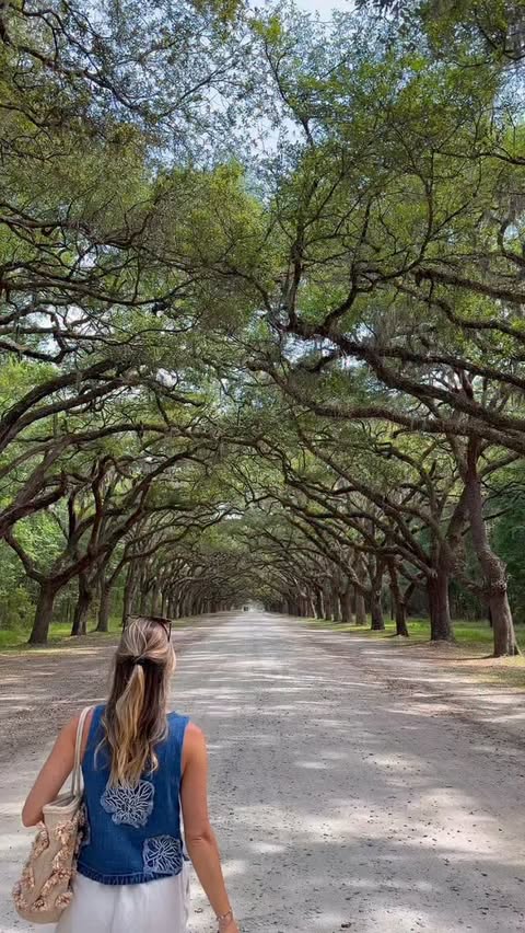 Instagram post by @wheretogoohio for Allegiant Air. Caption reads: 72 hours in Savannah, Georgia ✈️🌿🍑 Nonstop from....