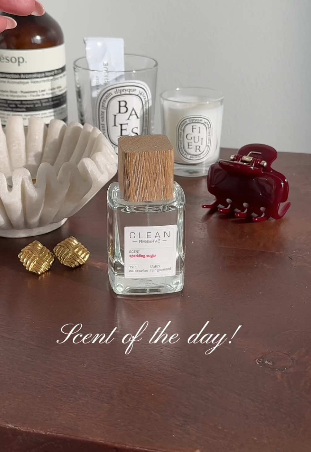 TikTok post by @bymonicacastro for Clean Beauty. Caption reads: [...] @sephora  #cleanpartner #cleanreserve....