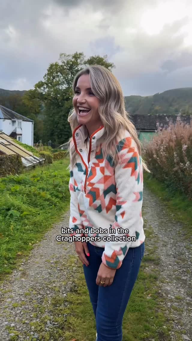 Instagram post by @craghoppers for GO Outdoors. Caption reads: We are in LOVE with the new in @craghoppers....