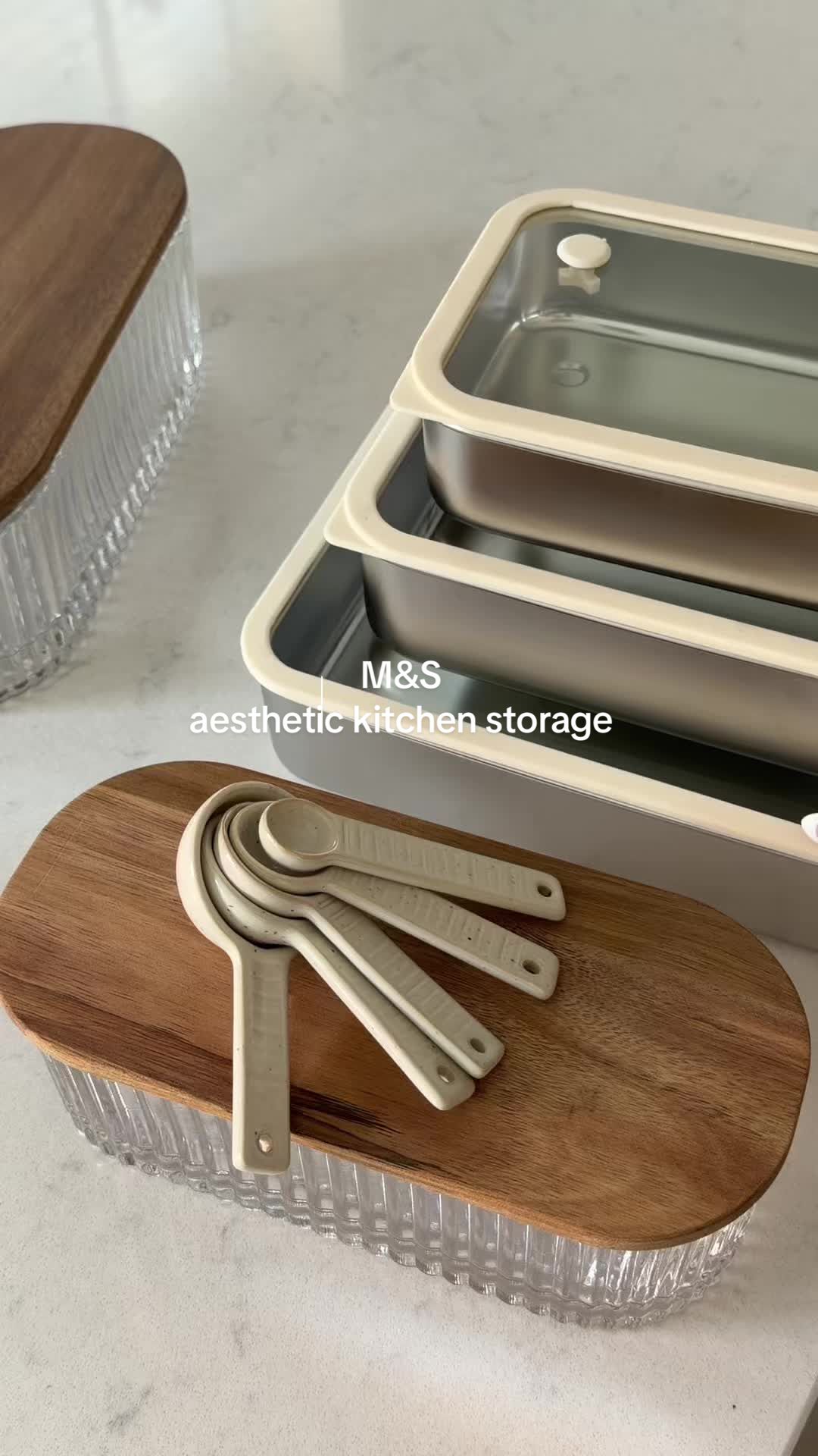 TikTok post by @_katiepeake for LTK. Caption reads: [...] storage 😍 linked in my bio on my @shopltk....