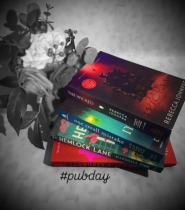 Instagram post by @bookgirlbrown_reviews for Kensington Books. Caption reads: [...] my advance copies @stmartinspress....