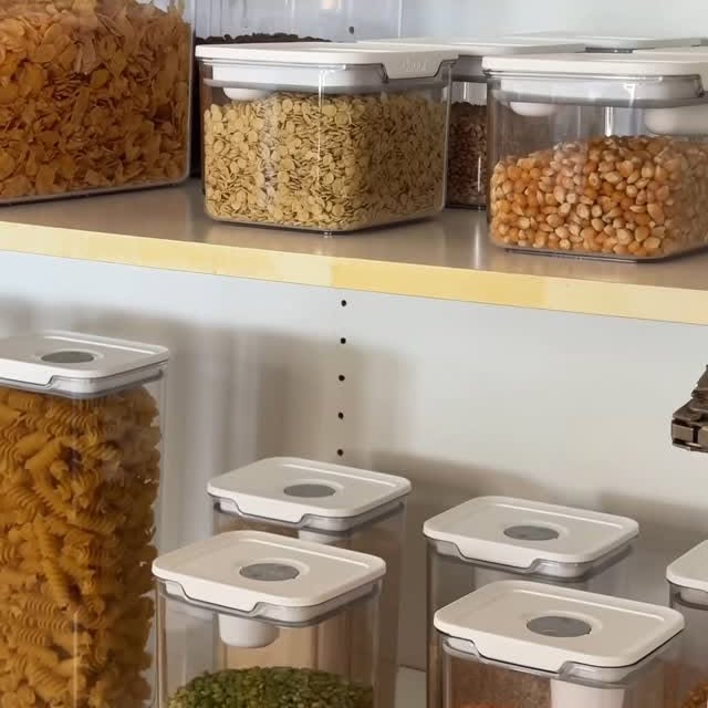 Instagram post by @isabella.raso for Woolworths. Caption reads: Clean out my pantry with me 🫣

Not going to lie…....