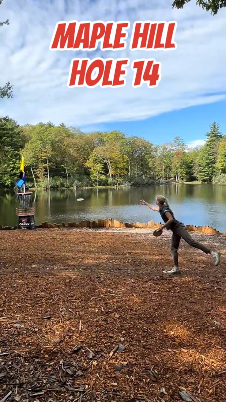 Instagram post by @disctay for Vessi. Caption reads: [...] trusty @discraftdiscgolf buzzz....
