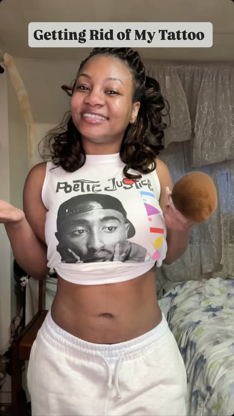 Instagram post by @fatimawhy for Westmore Beauty. Caption reads: Seeing what my skin would look like without my....