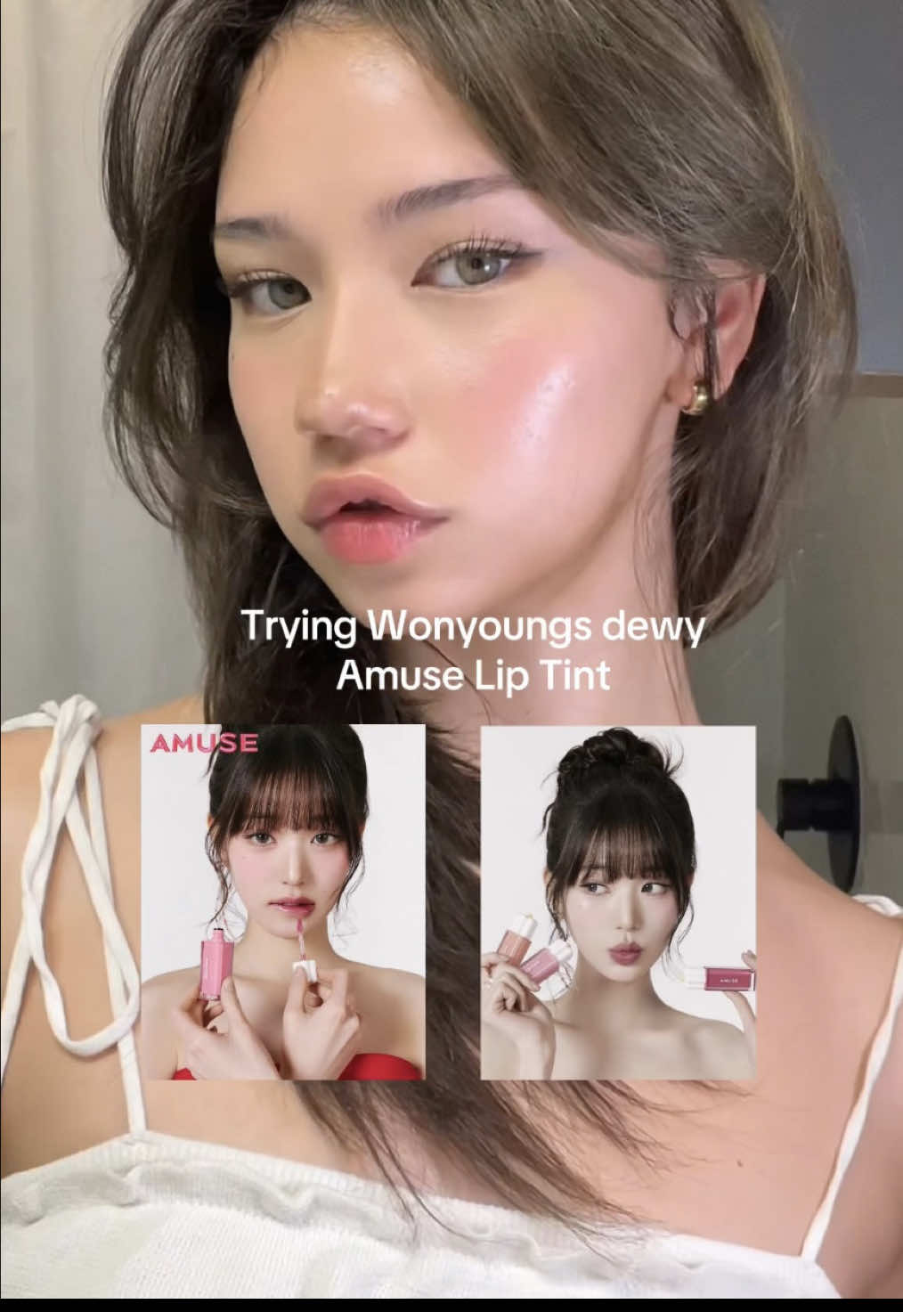 TikTok post by @gorpfeild for AMUSE Seoul. Caption reads: [...] Black Friday 34% off on Amazon! @AMUSE Seoul....