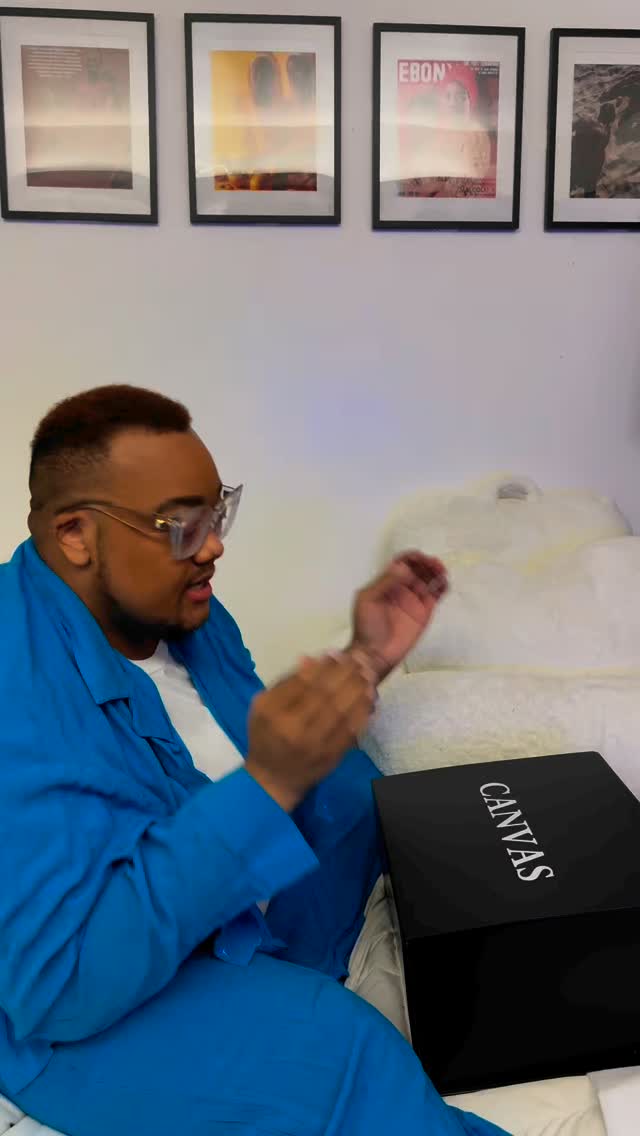 Instagram post by @jamesrsanders for Canvas Beauty Brand. Caption reads: But it’s the way Stormi @canvasgirlbeauty and....