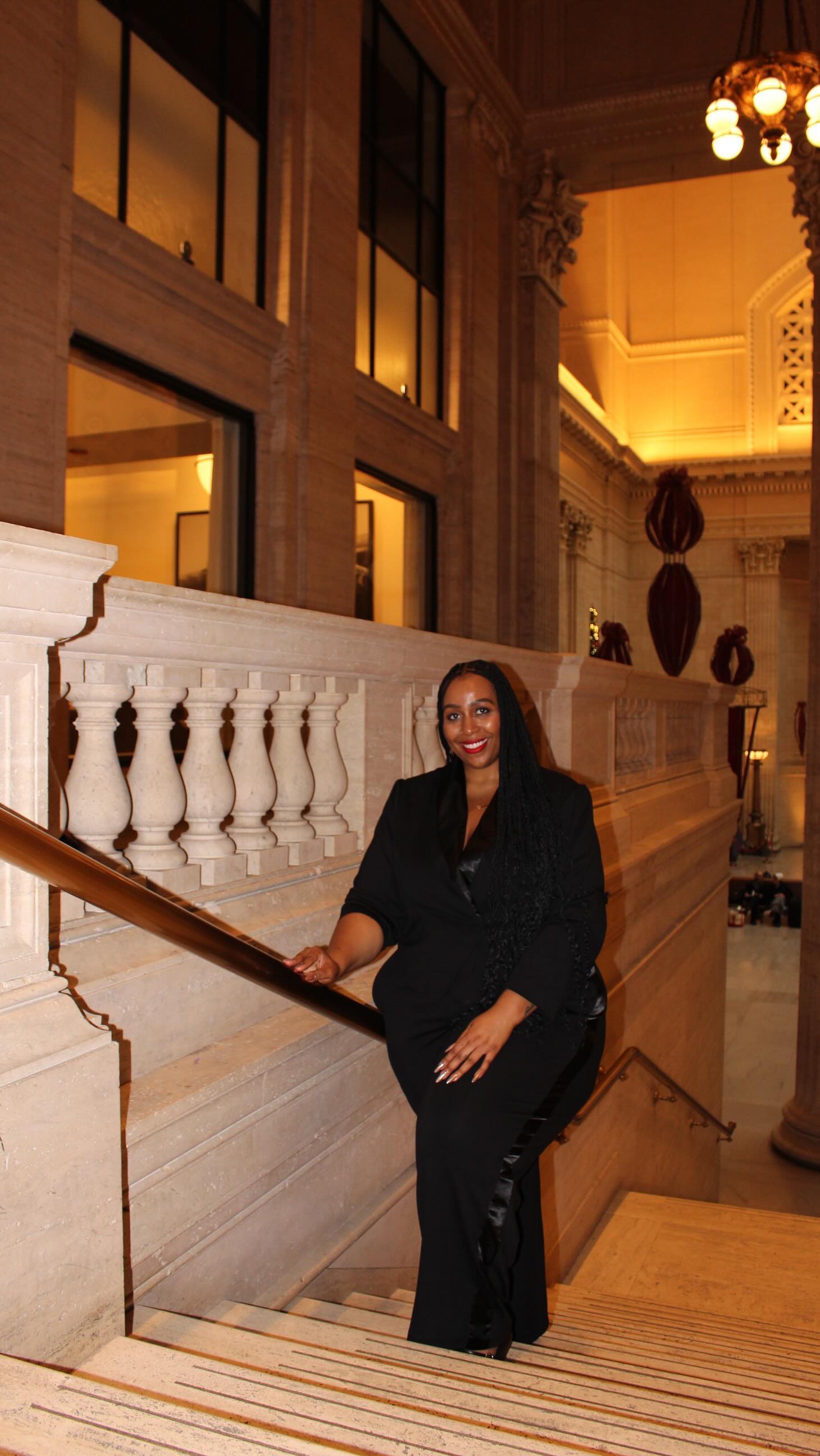 Instagram post by @borninsequins for Ashley Stewart. Caption reads: [...] I had no choice but to get these....