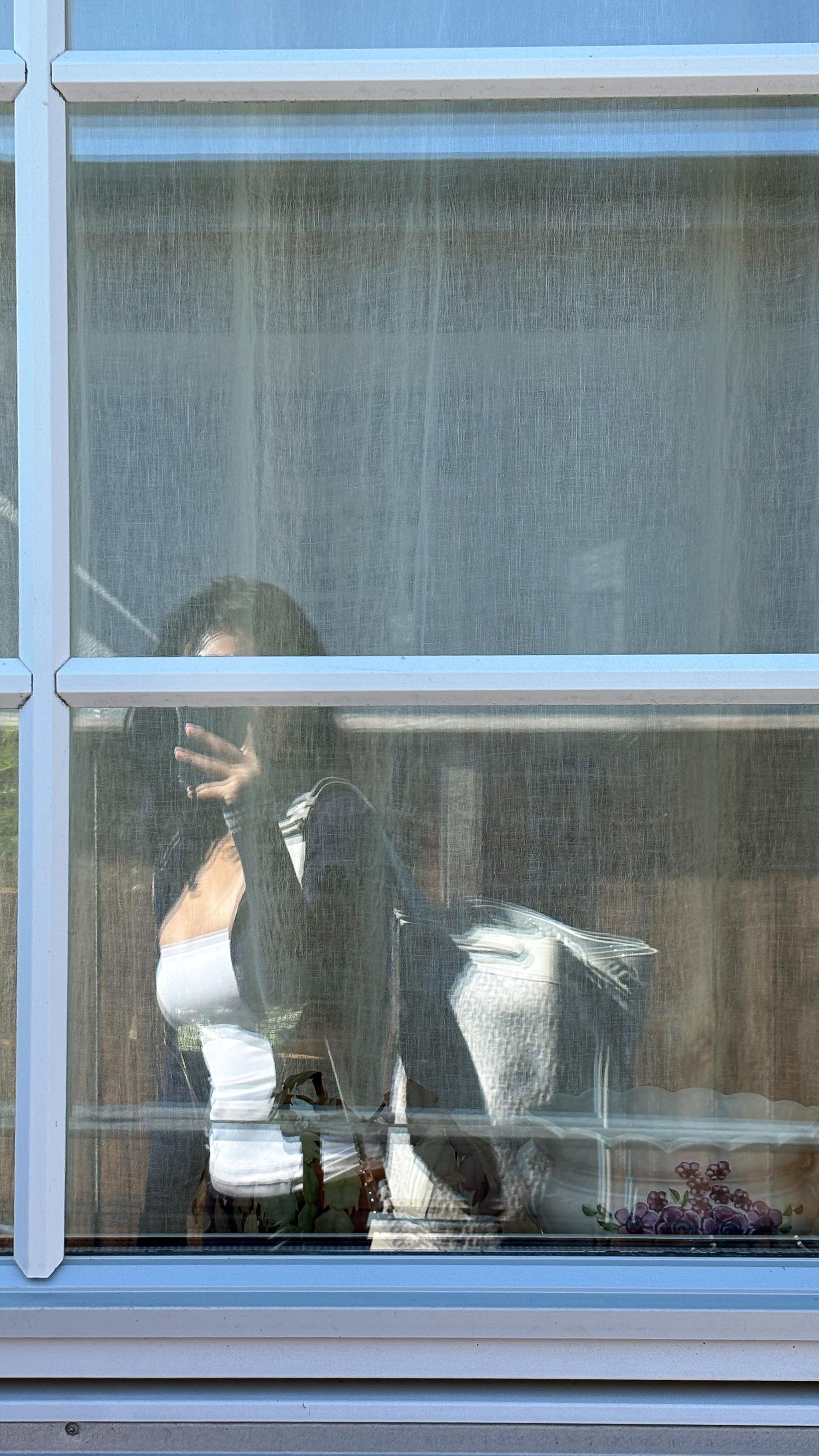 Instagram post by @jinaluxx for Frankies Bikinis. Caption reads: I’ve lived in a big city so I prefer the....