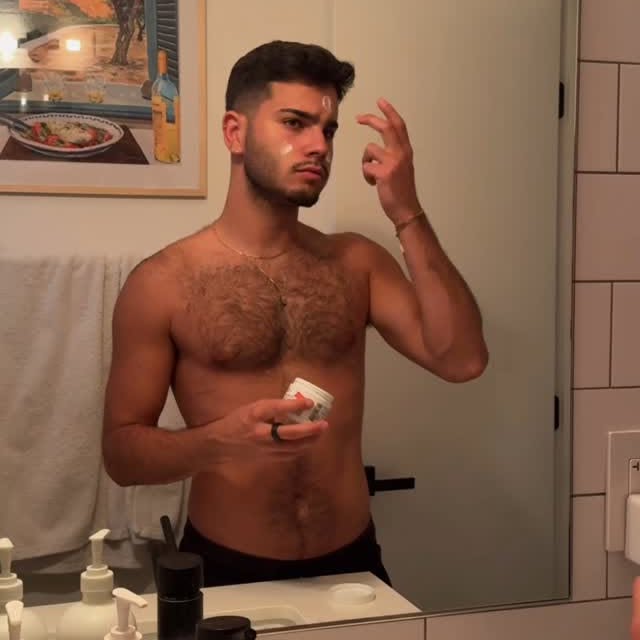 Instagram post by @noataieb for Who Gives A Crap. Caption reads: new nighttime routine essential 🙂‍↕️🌙 link in....