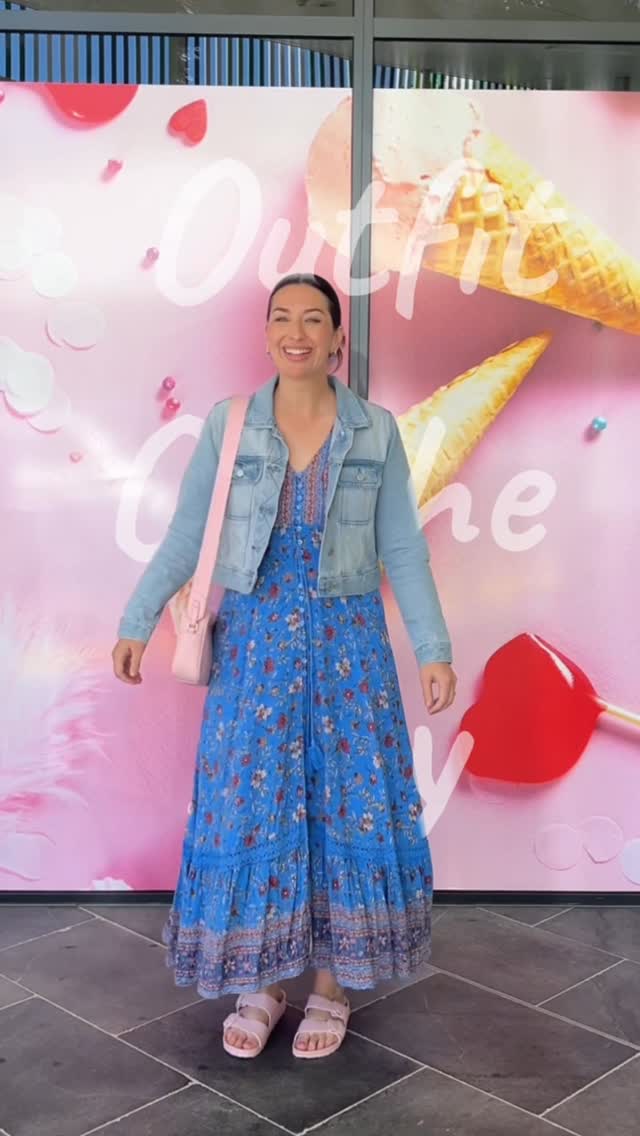 Instagram post by @immasfunfashion for Salty Crush. Caption reads: Had a total of 10 minutes to get ready today 
My....