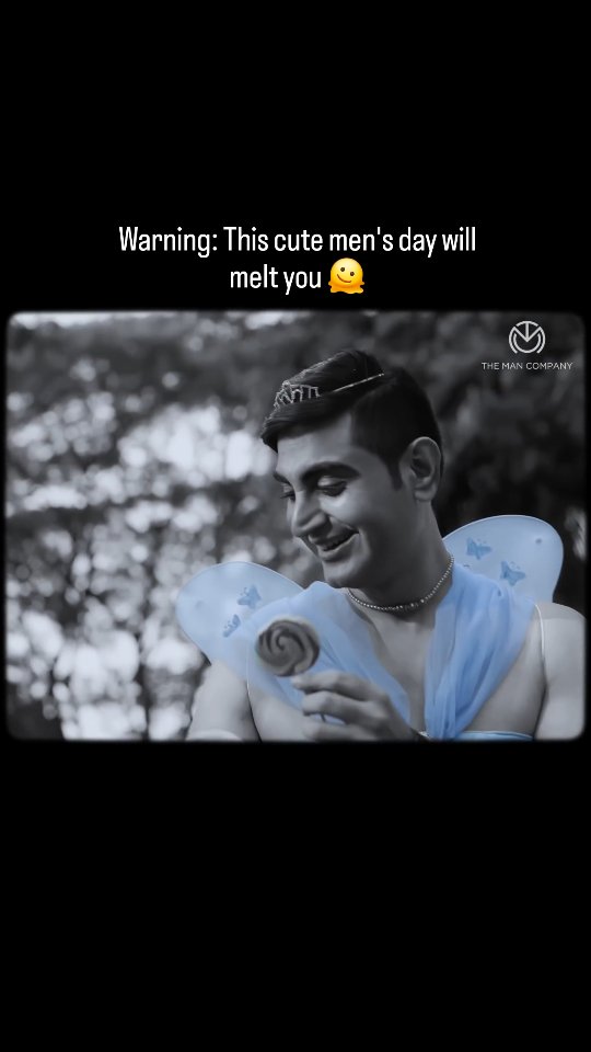 Instagram post by @bestadspage for The Man Company. Caption reads: This Men’s Day throwback to @themancompany ad....