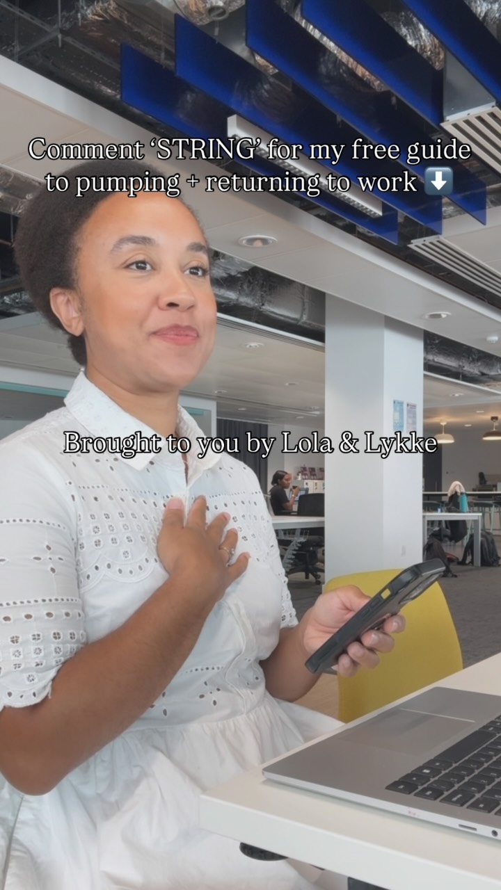 Instagram post by @thebreastfeedingmentor for Lola&Lykke. Caption reads: There’s a string from my heart to yours.
Even when....