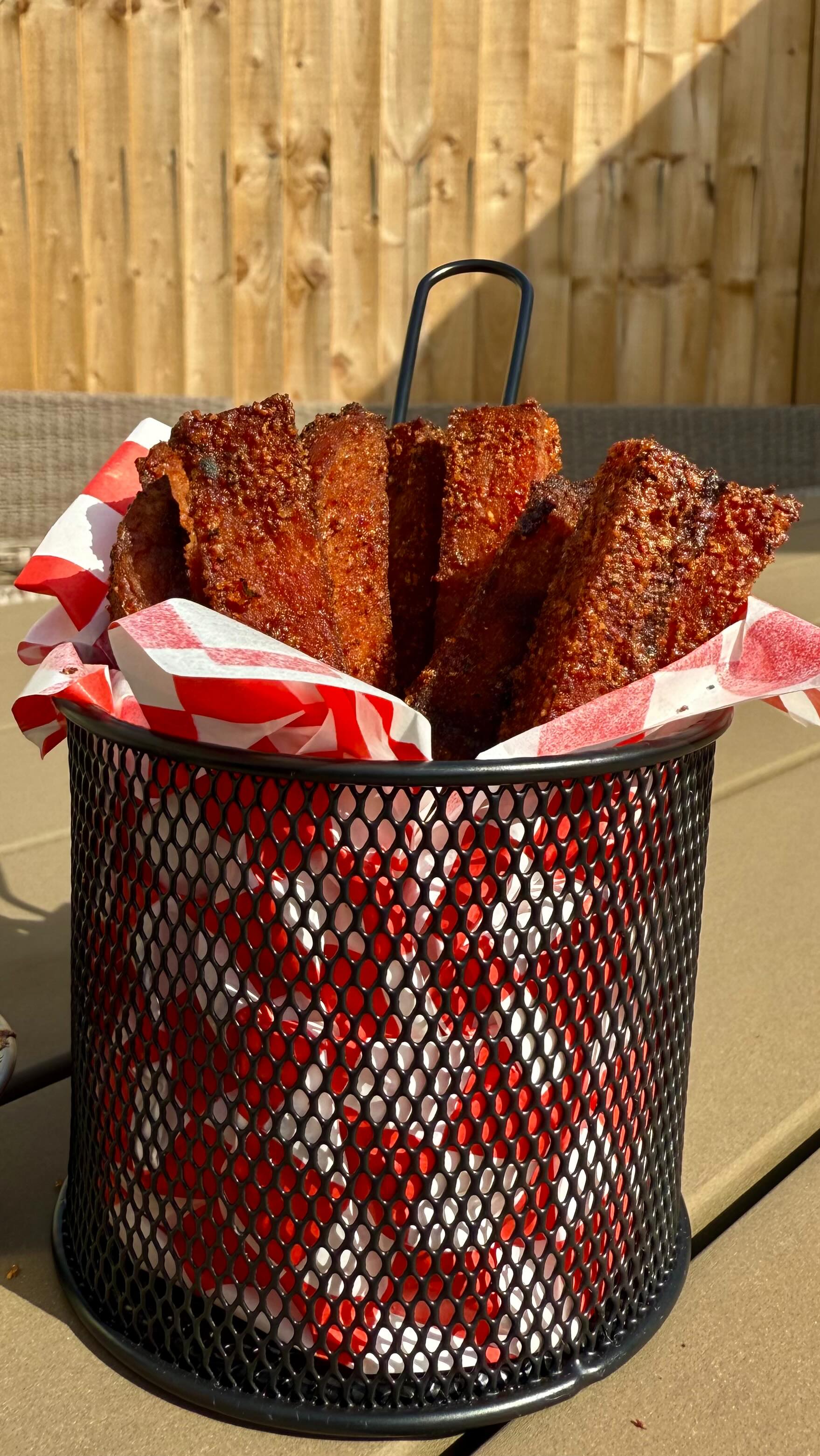 Instagram post by @bbqwithjake for Traeger Grills. Caption reads: Spam Chips. Pub lunch vibes with a BBQ twist

The....