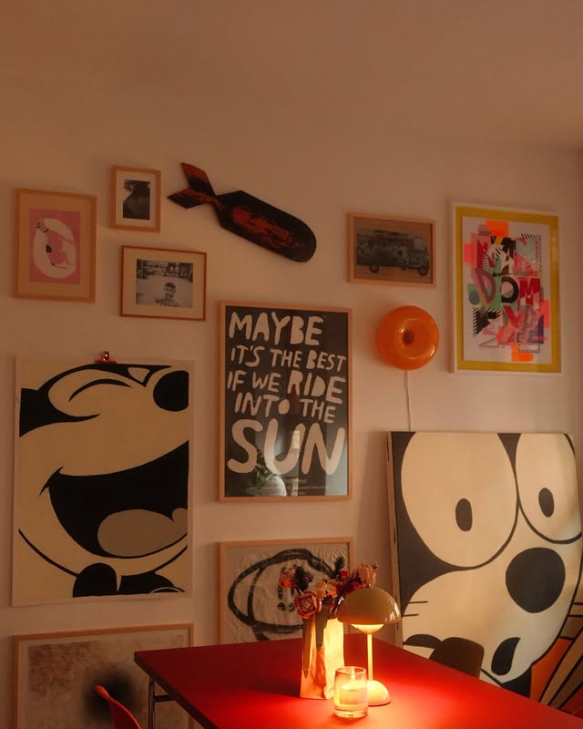 Instagram post by @shotsbycolin for TASCHEN. Caption reads: recently at home 💛

•

•

#midcenturyhome....