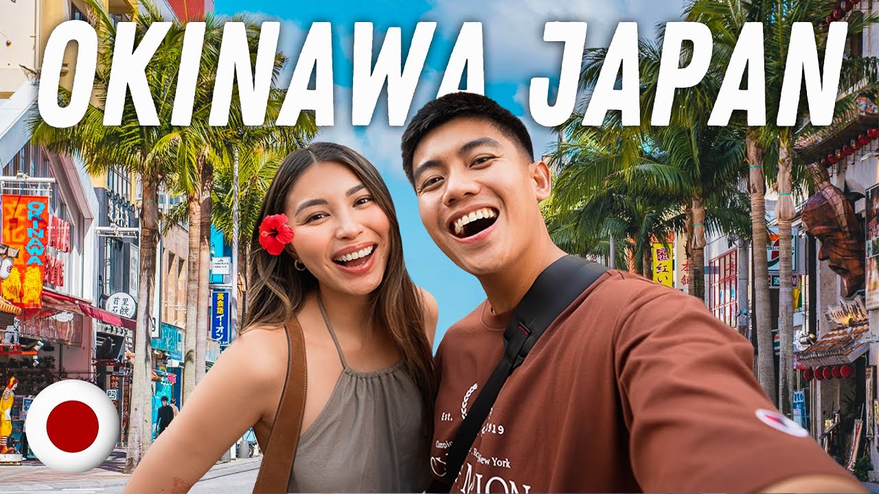 YouTube post by @JanandAnn for Envato. Caption reads: First time in OKINAWA! JAPAN’S Tropical....