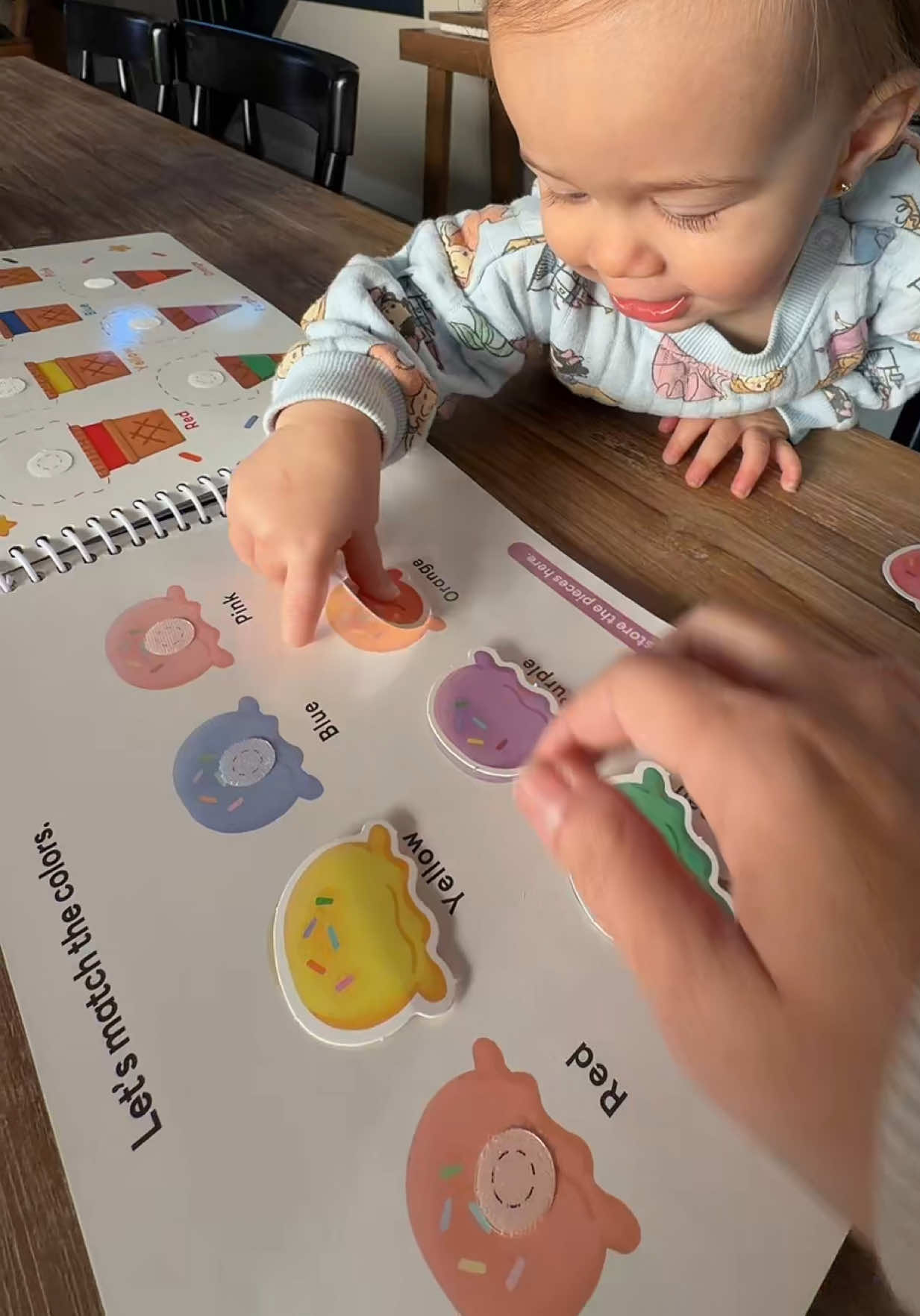 TikTok post by @andreaharristgo for JoyCat. Caption reads: [...] #montessori #tiktokshopcreatorpicks @Joycat....