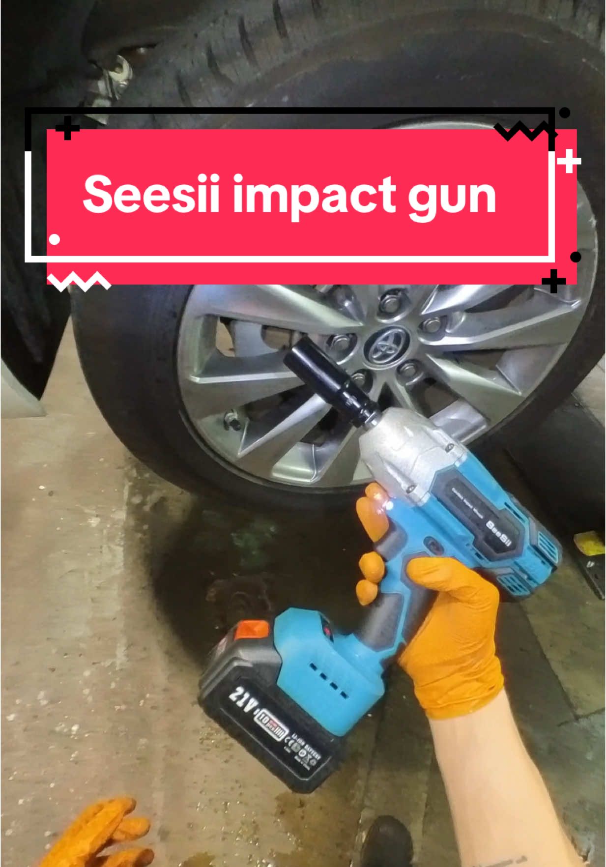 TikTok post by @ken_520_ for Seesii. Caption reads: Thank you @SEESII Tools for sending this out #fy....