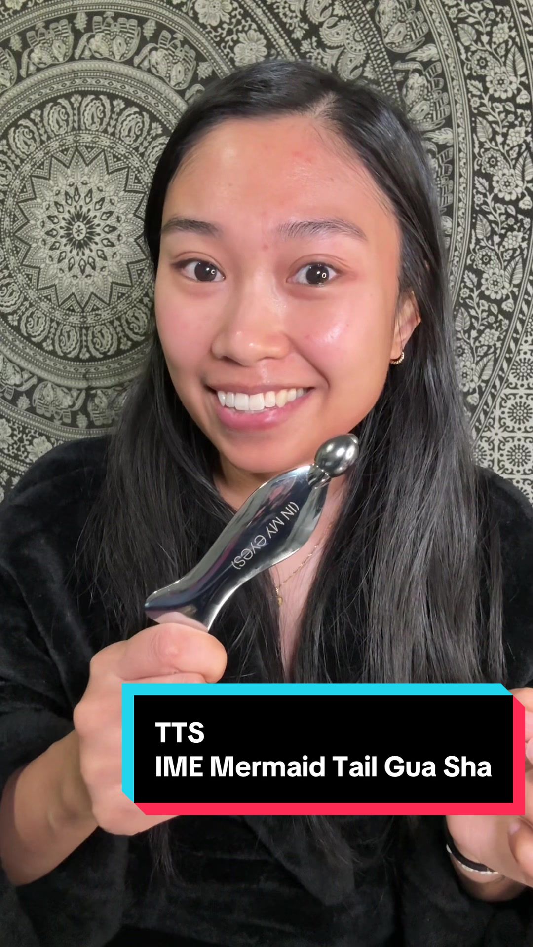 TikTok post by @misspaolasal for In My Eyes. Caption reads: [...] adds some cooling effect too! 10/10....