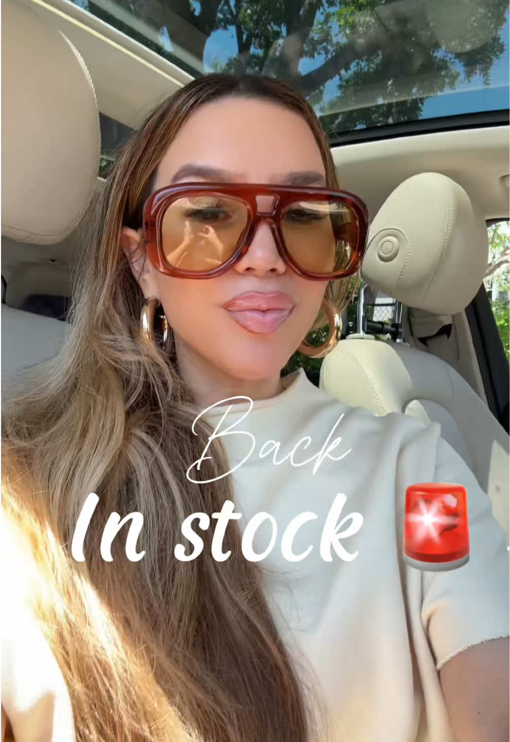 TikTok post by @stylingwithjanae for DEZI. Caption reads: [...] Get them before they are gone @DEZI EYEWEAR.