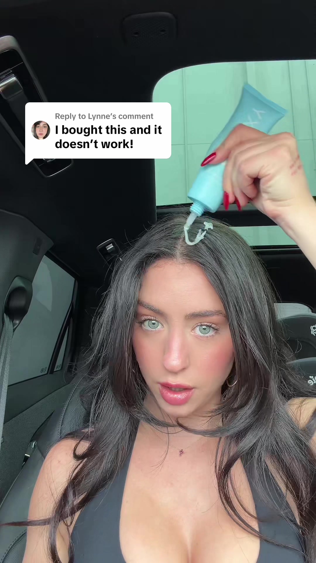 TikTok post by @melinmiami for AMAXY Beauty. Caption reads: [...] when you do… chefs kiss 😘🤌🏻 #amaxy....