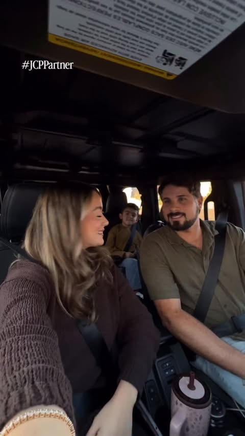 Instagram post by @marionnfelix for JCPenney. Caption reads: [...] Kicking off our family gift run at....