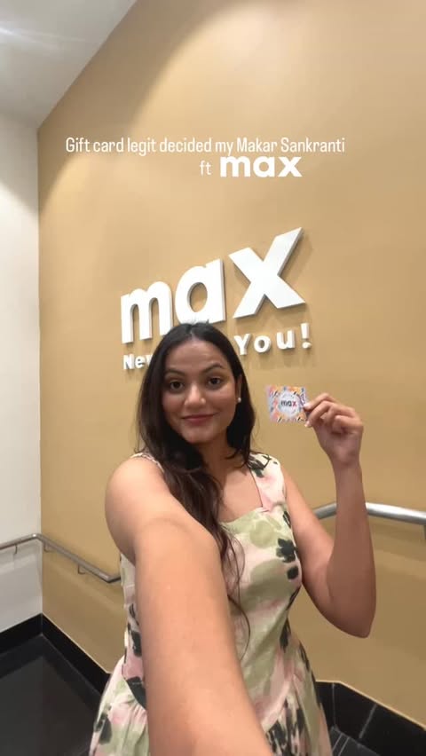 Instagram post by @tanishekhawat for Max Fashion. Caption reads: [...] 

New New You!
Fashion for all....