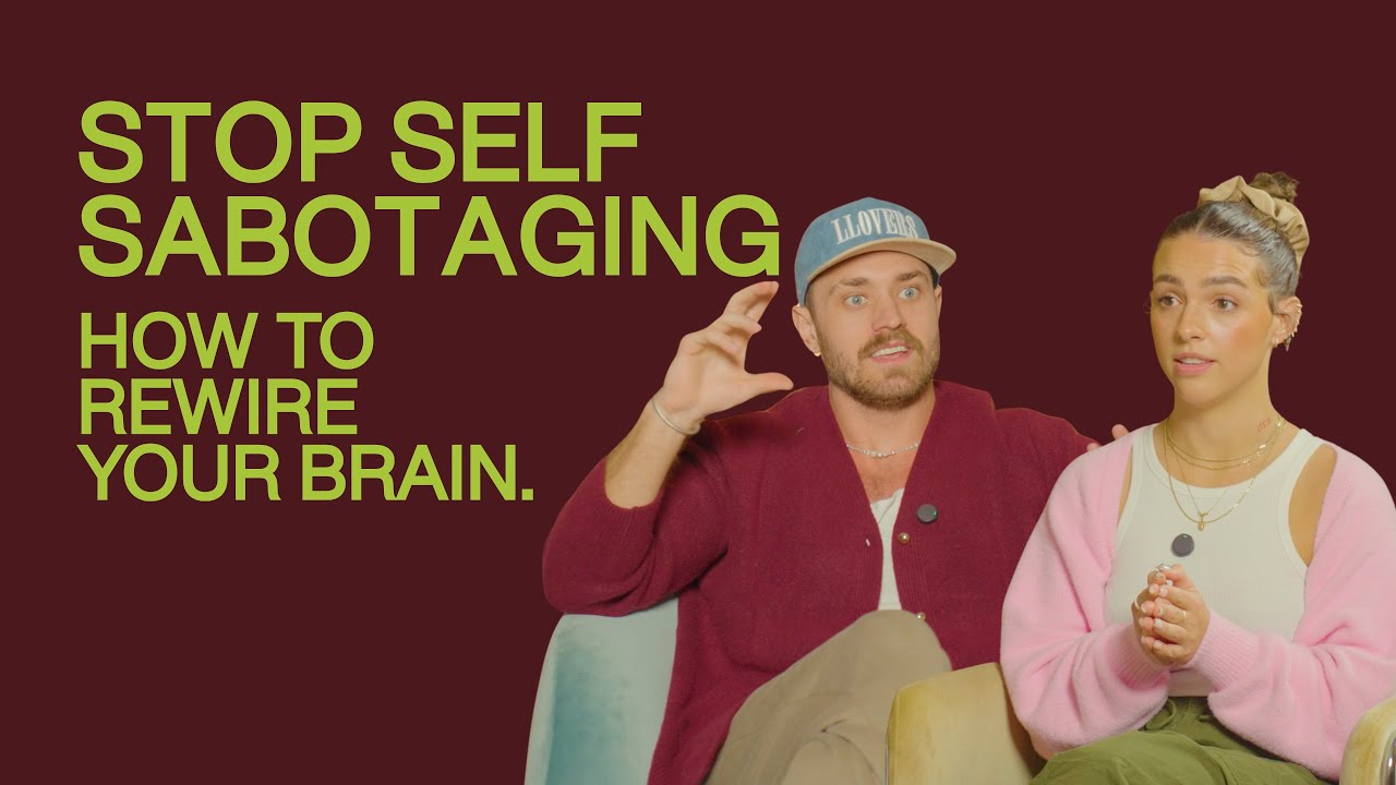 YouTube post by @jb_copeland for Intelligent Change. Caption reads: Stop Self-Sabotaging: How to Rewire Your Brain w/....