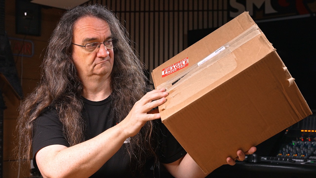 YouTube post by @SpectreSoundStudios for Eventide Audio. Caption reads: [...] my cold, dead hands! Many thanks to....