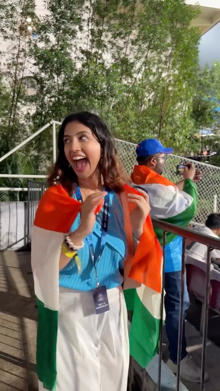 Instagram post by @niswoman for Rexona. Caption reads: This day was a win not only for the indian cricket....