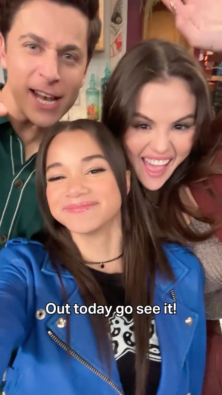 Instagram post by @davidhenrie for Disney Channel. Caption reads: Our spell worked... again! 🪄 Season 2 of Wizards....