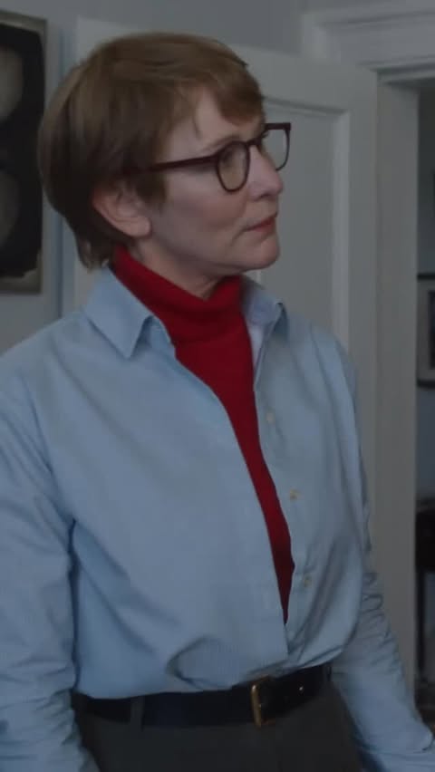 Instagram post by @cateblanchett_fr for MUBI. Caption reads: NEW | "How embarrassing…"

You can’t choose your....