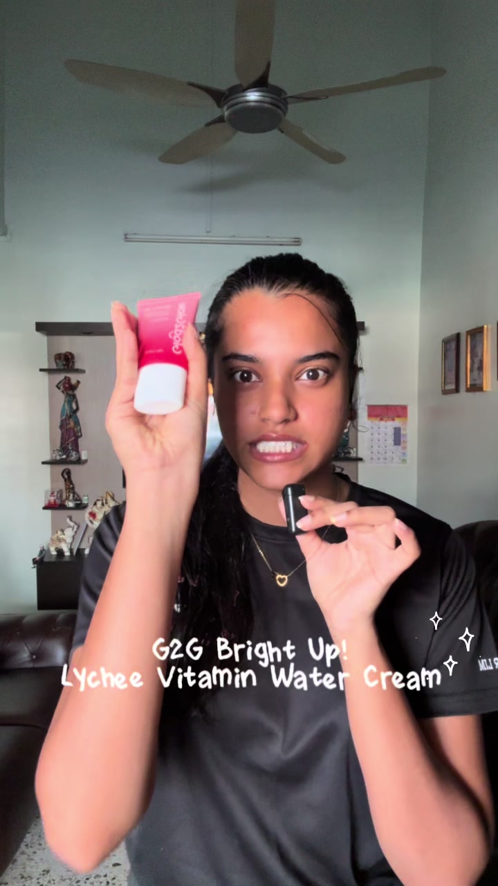 TikTok post by @_exoctic.karthi for Glad2Glow.my. Caption reads: [...] look but with a SPF ! Try out the....