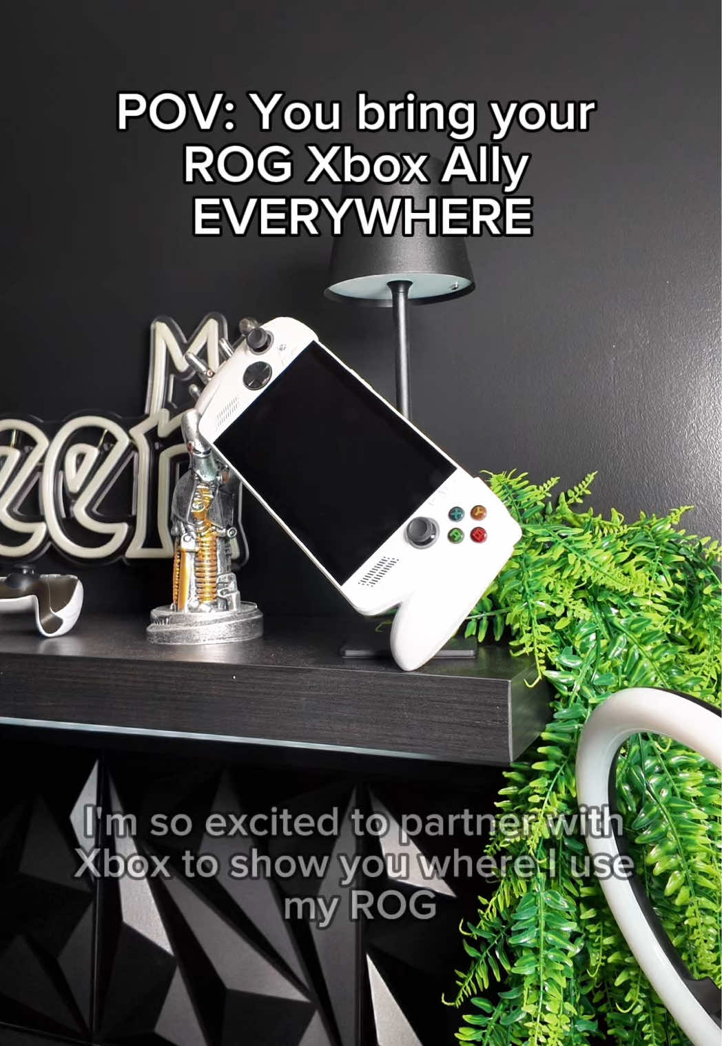 TikTok post by @xmsicyqueen for Xbox. Caption reads: #XboxPartner If you see me outside, no you [...].