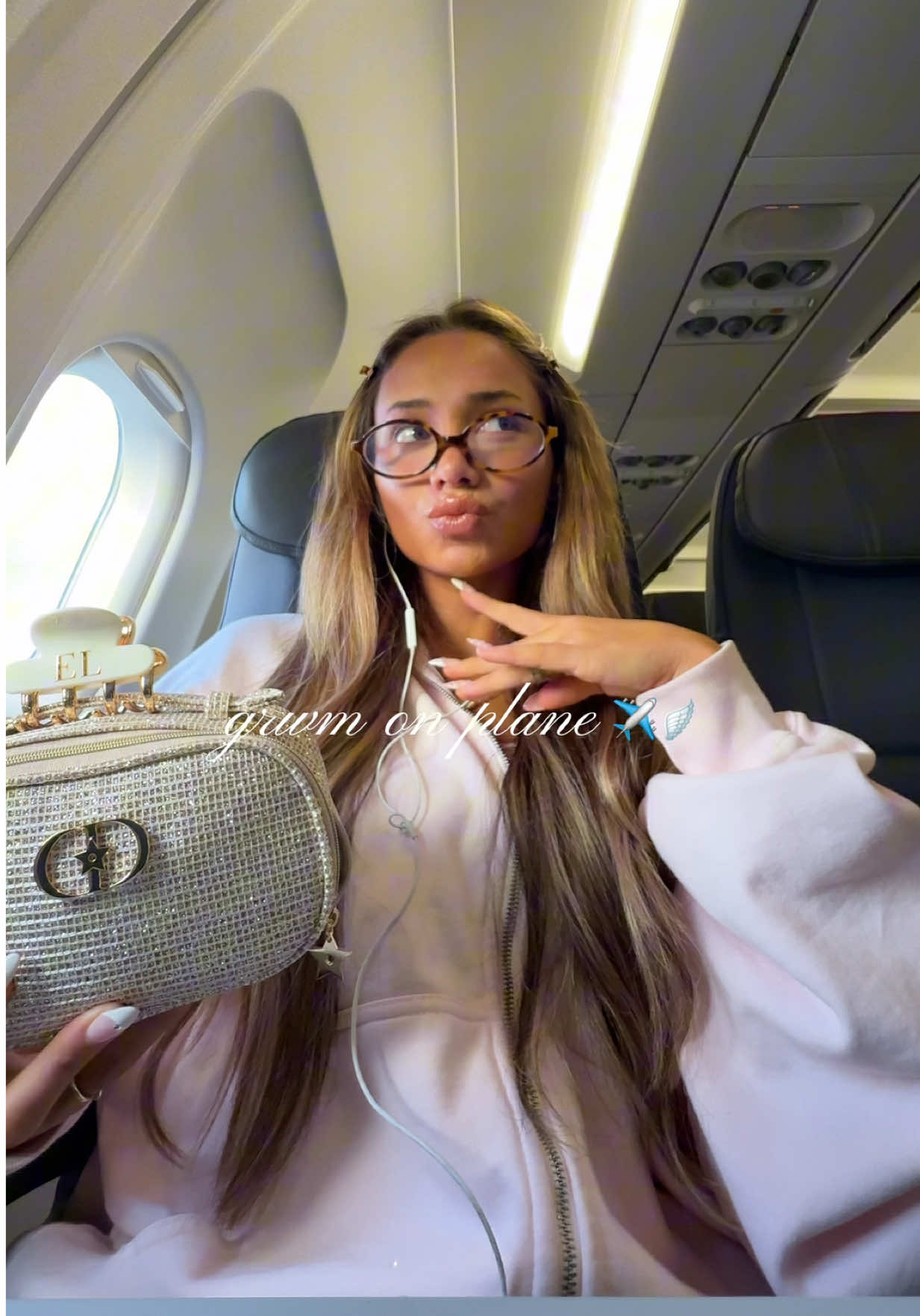 TikTok post by @estellelebourgeois_ for Touchland. Caption reads: [...] @ILIA Beauty @L’Oréal Paris @Glow Recipe....