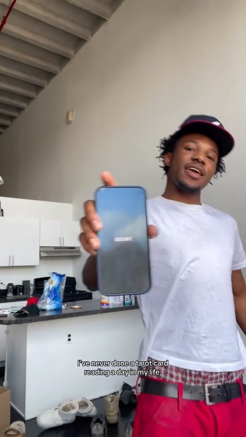 Instagram post by @thelifeofcashk for GOAT. Caption reads: capricorn energy on @goat 
#goatapp.