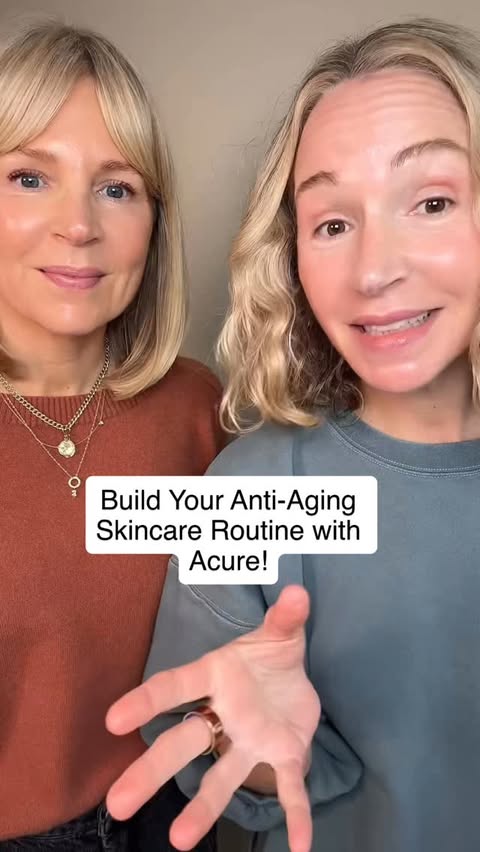 Instagram post by @mysistersskin for ACURE. Caption reads: @acurebeauty checks off our boxes! #ad Clean,....