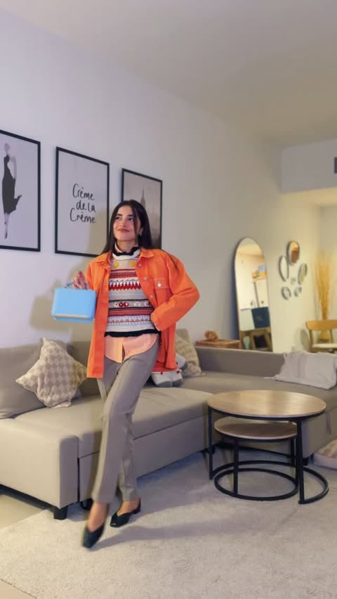 Instagram post by @ghania.so for Valentino Beauty. Caption reads: If you want to dress festive but casual on your....