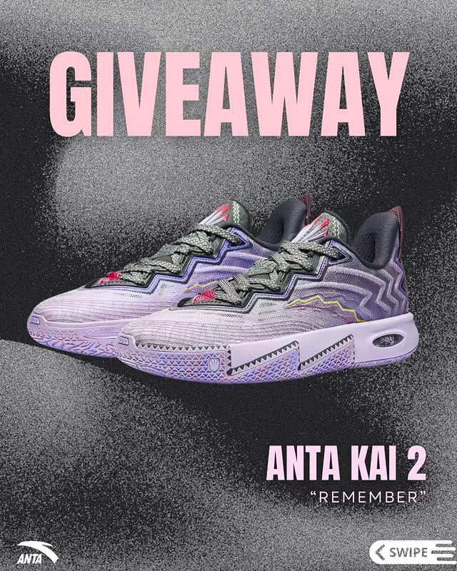 Instagram post by @lukassimoner for ANTA. Caption reads: [...] a pair of Kyrie Irving‘s new shoe with Anta?....