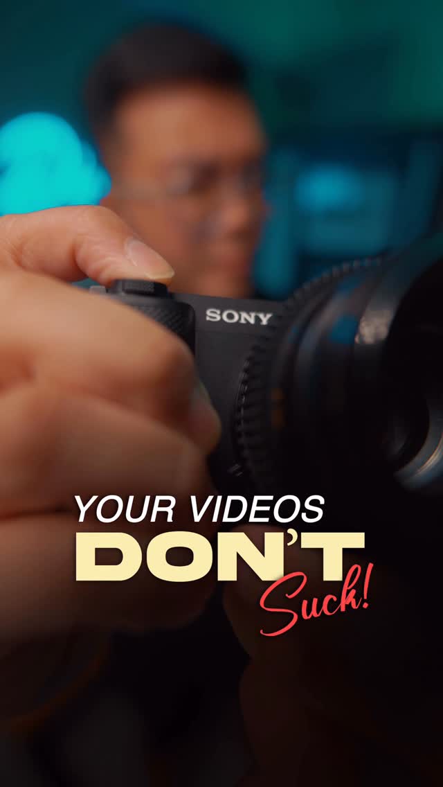 Instagram post by @__diditee__ for Motion Array. Caption reads: Your videos don’t suck…. you just need better....