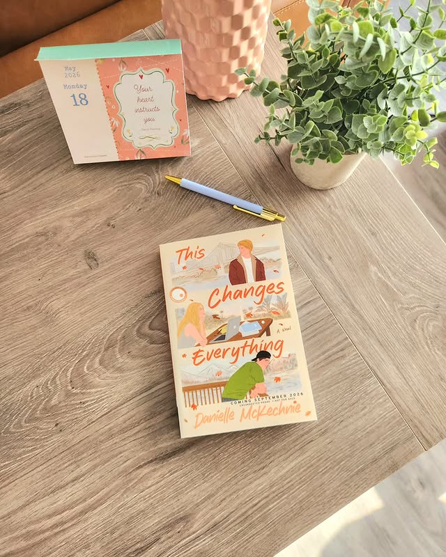 Instagram post by @beachesandreads for Harper Perennial. Caption reads: [...] love it! Thank you to my friends at....