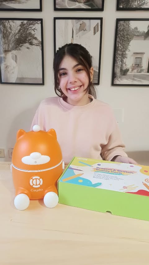 Instagram post by @teresarosevenet for Caydo. Caption reads: Faith loved getting creative with the....