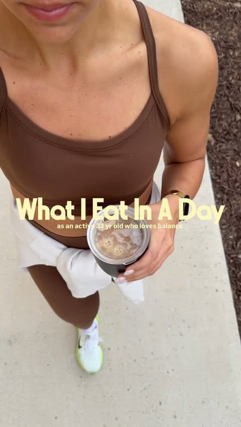 Instagram post by @alexandra.wilder for Colorfulkoala Activewear. Caption reads: a full day of eats as a 9-5 gal!!🍌🍳🌮🍴 also,....