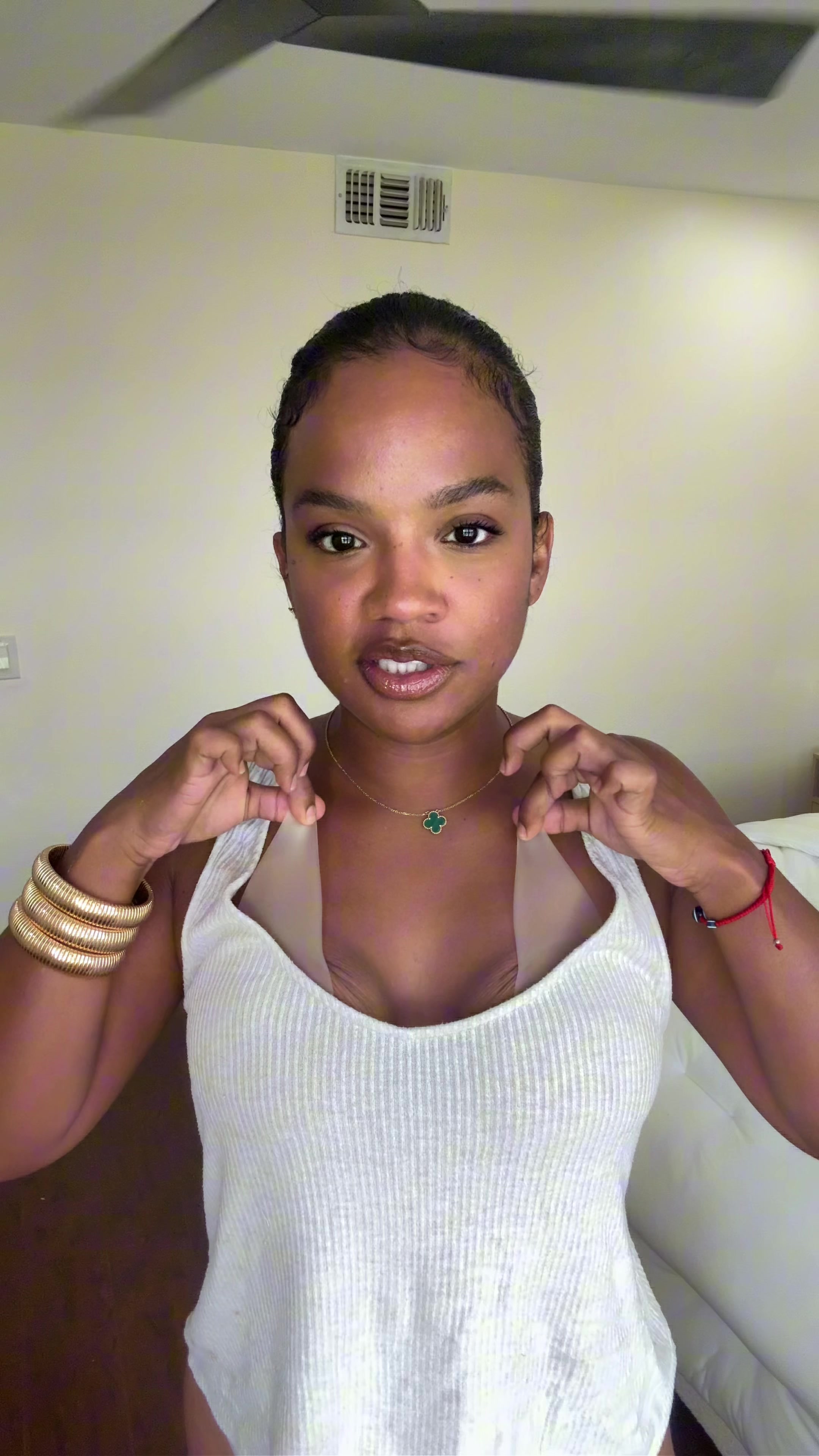TikTok post by @evelyngonz_ for Nippies. Caption reads: Must HAVE @Nippies US.