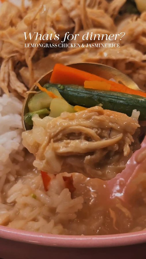 Instagram post by @kdamitz for Success Rice. Caption reads: 🍋🌿 Drop a Recipe below and I’ll DM you the full....