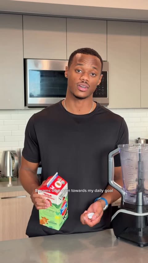 Instagram post by @sxintnate for Organic Valley. Caption reads: #OrganicValleyPartner One of the easiest ways I’m....