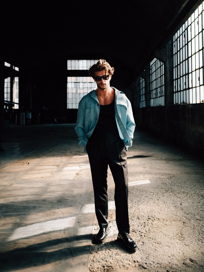 Instagram post by an influencer for BOSS. Caption reads: AD @boss paradox SS26 show. A collection [...].